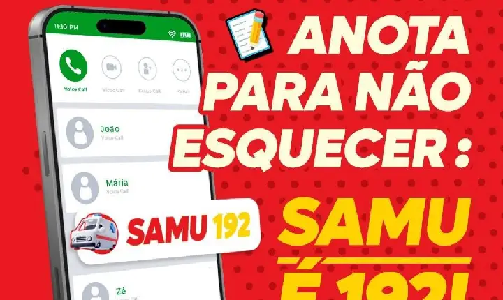 192 - Esse contato você precisa ter salvo antes da emergência começar