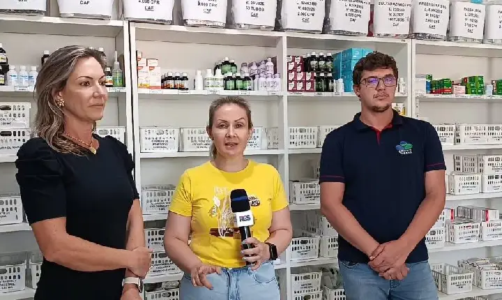 A Farmácia Básica Municipal de São Jorge D’Oeste recebe visita técnica da equipe da 8ª Regional de Saúde de Francisco Beltrão