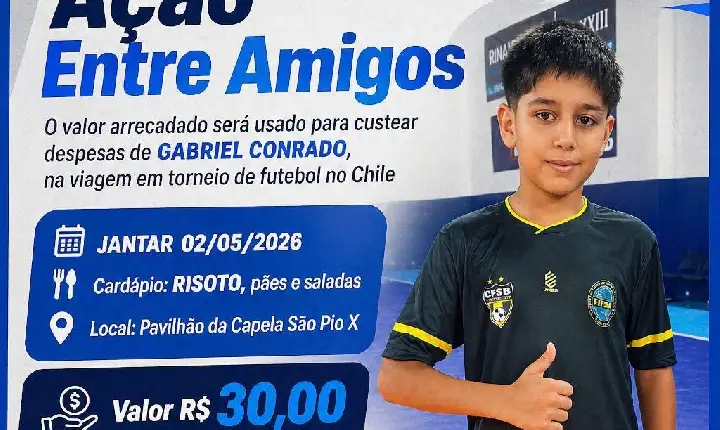 Ação entre amigos mobiliza comunidade de São Jorge D'Oeste para apoiar jovem atleta