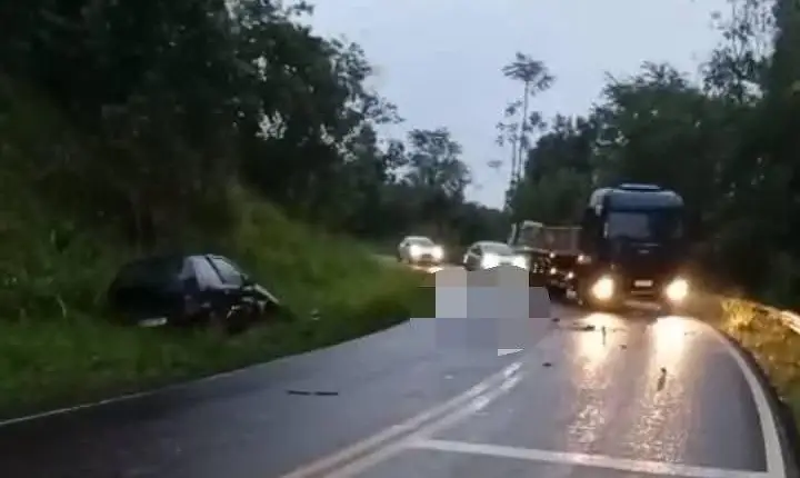 Acidente gravíssimo  na PR-475 entre Quedas do Iguaçu e São Jorge D'Oeste.