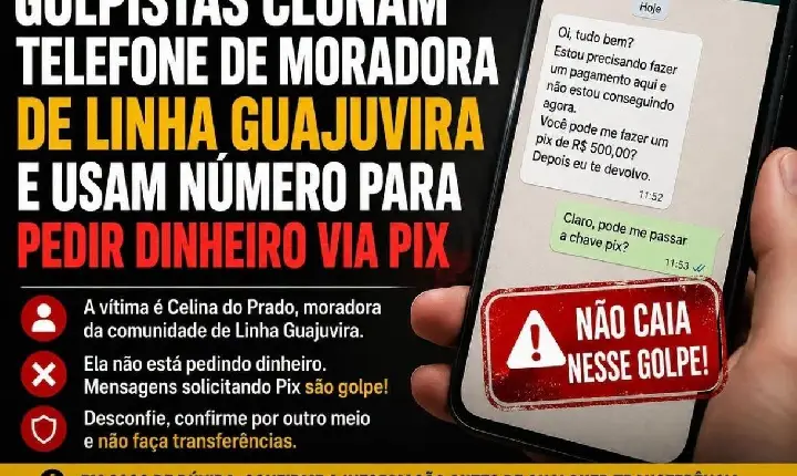 Alerta de Golpe em São Jorge D'Oeste