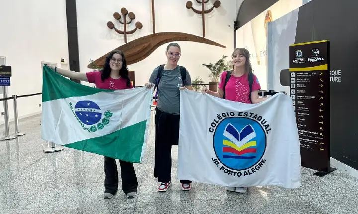 Alunas paranaenses do ensino médio participam da Genius Olympiad, nos EUA