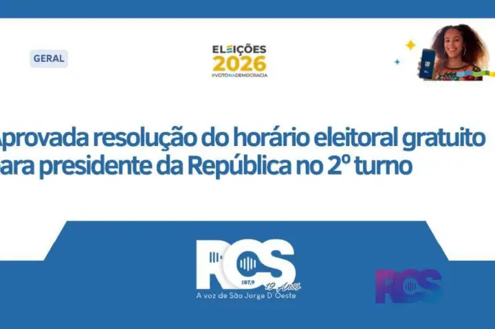 Aprovada resolução do horário eleitoral gratuito para presidente da República no 2º turno
