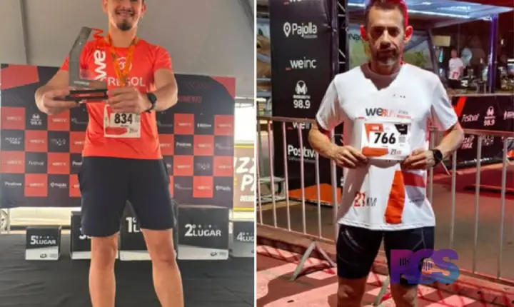 ATLETAS DE SÃO JORGE D’OESTE SE DESTACAM NA WE RUN MEIA MARATONA EM CASCAVEL