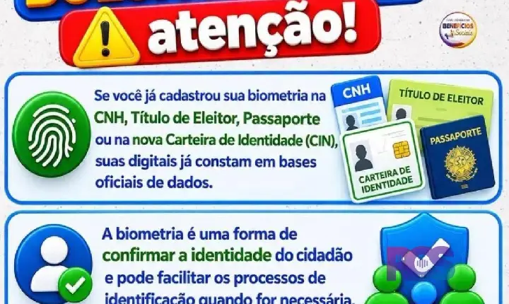 Beneficiários do Bolsa Família devem ficar atentos à biometria
