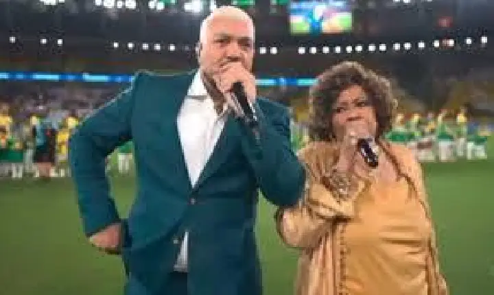 Brasil goleia Panamá, mas Belo e Alcione roubam a cena com momento que viralizou nas redes sociais