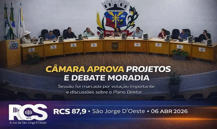 Câmara aprova projetos e sessão é marcada por debate sobre moradia e Plano Diretor
