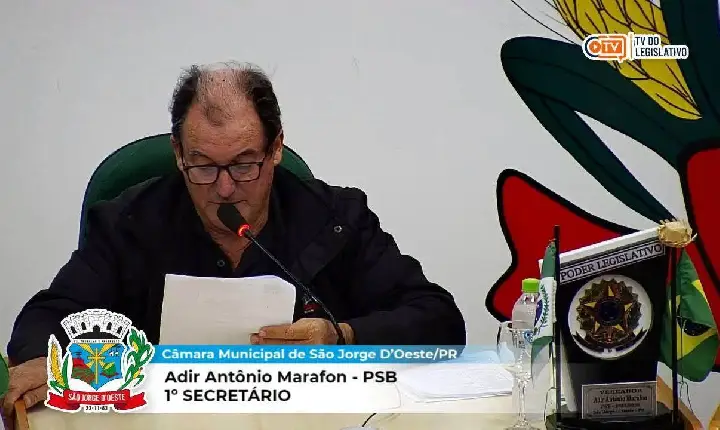 Câmara de São Jorge D'Oeste apresenta prestação de contas da reforma e modernização da sede do Legislativo