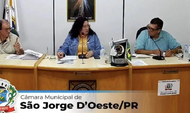 Câmara de Vereadores aprova em primeira votação Projeto de Lei que atualiza Plano de Ações e Investimentos de São Jorge D’Oeste