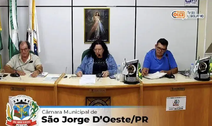 Câmara de Vereadores de São Jorge D’Oeste aprova projetos sociais, de valorização ao servidor