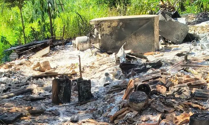 Campanha de doações é intensificada para família atingida por incêndio na Comunidade de Santa Luzia