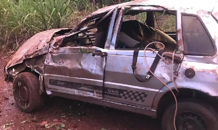 Capotamento na PR-475 mobiliza Defesa Civil e Saúde Municipal