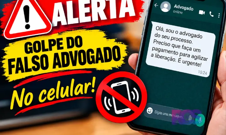 Casal perde cerca de R$ 55 mil em golpe do falso advogado em São João.