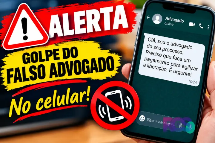 Casal perde cerca de R$ 55 mil em golpe do falso advogado em São João.
