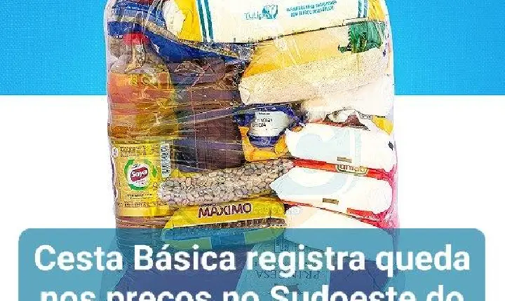 Cesta Básica registra queda nos preços no Sudoeste do Paraná em agosto