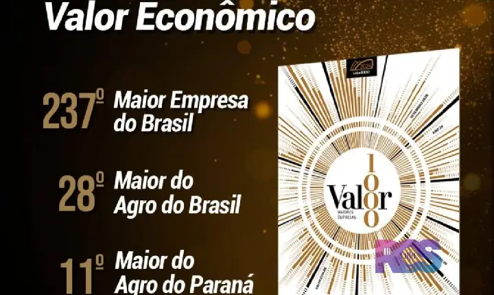 Coasul se destaca entre as maiores empresas do Brasil e do agronegócio