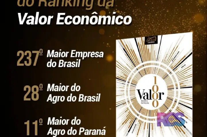 Coasul se destaca entre as maiores empresas do Brasil e do agronegócio