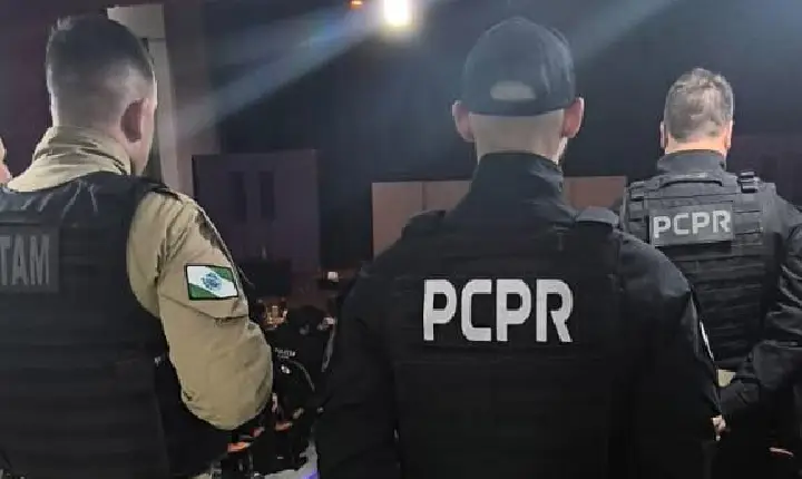 Com apoio de outras forças, PCPR prende 21 pessoas em ação no Paraná e Santa Catarina