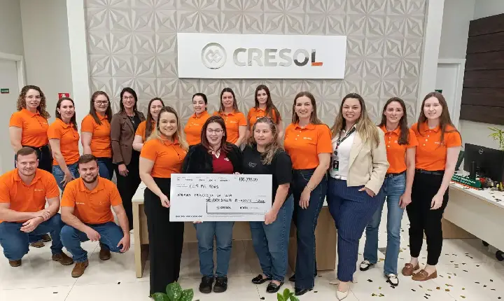COOPERADA DA CRESOL SÃO JORGE D’OESTE É PREMIADA COM R$ 100 MIL
