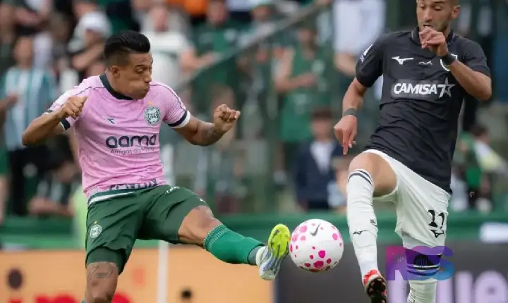 Coritiba e Botafogo empatam e mantêm jejum de vitórias no Brasileirão