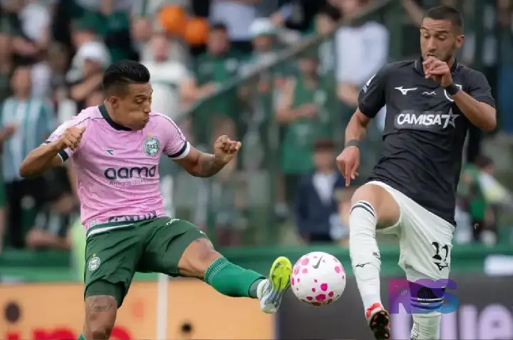 Coritiba e Botafogo empatam e mantêm jejum de vitórias no Brasileirão