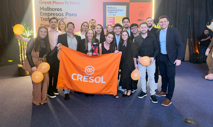 Cresol é a 2ª Melhor Empresa para Trabalhar no Paraná