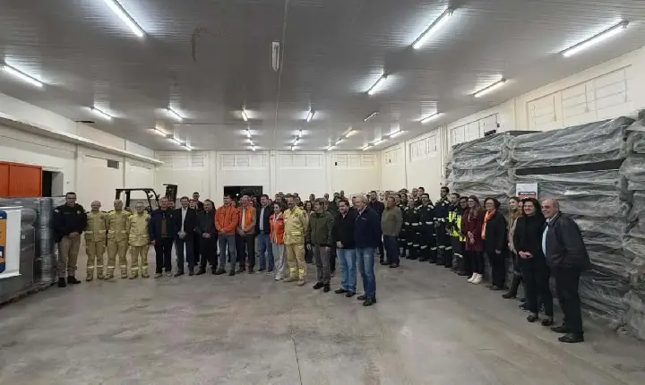 Defesa Civil inaugura primeiro centro logístico descentralizado para envio de ajuda humanitária