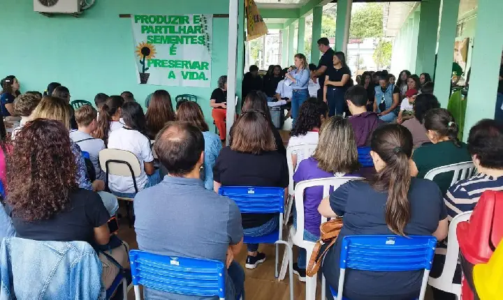 Educação e tradição se unem na II Festa das Sementes Crioulas em Nova Sant’Ana, distrito de São Jorge D’Oeste