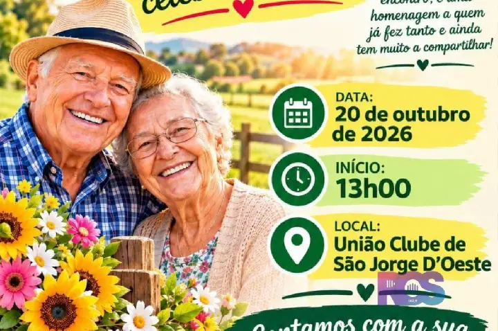 Encontro da Melhor Idade terá mudança de local em São Jorge D’Oeste