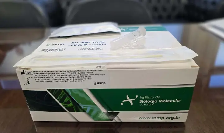 Estado vai distribuir nesta semana 100 mil testes rápidos para Influenza A, B e Covid-19