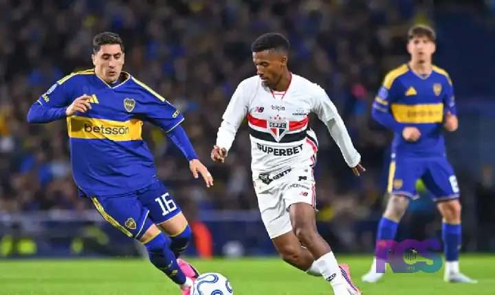 Ex-Palmeiras marca e São Paulo perde do Boca Juniors na Sul-Americana
