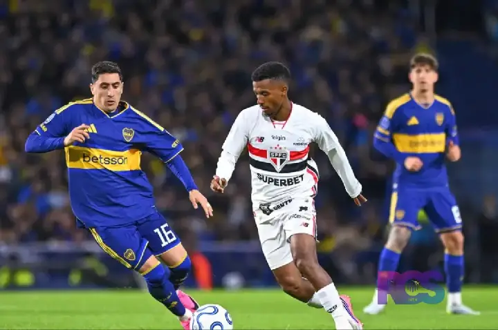 Ex-Palmeiras marca e São Paulo perde do Boca Juniors na Sul-Americana