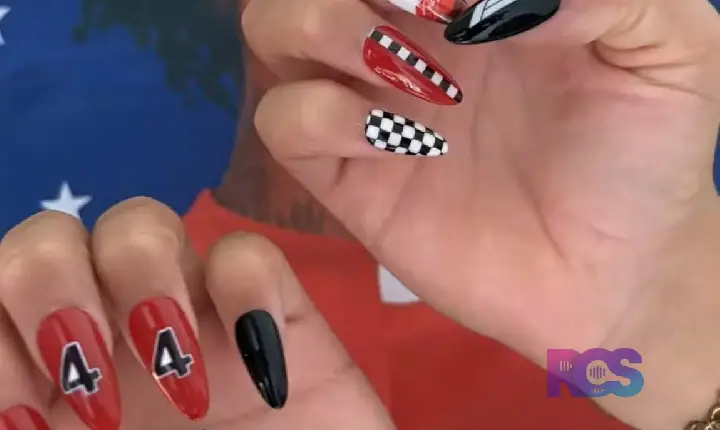 Fã paranaense encanta Lewis Hamilton com unhas inspiradas na Fórmula 1 antes do GP da Holanda