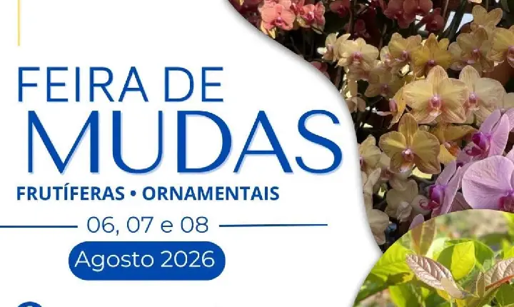 Feira de Mudas do Rotary Club de São Jorge D’Oeste acontece de 6 a 8 de agosto