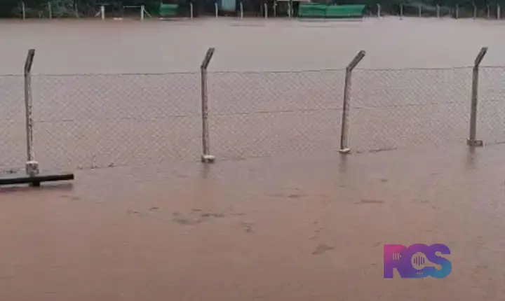 FORTES CHUVAS PROVOCAM ALAGAMENTO NO CAMPO 13 DE MAIO, EM VERÊ