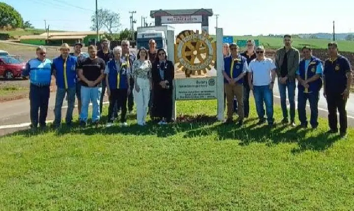Governador do Distrito 4640 realiza visita oficial a São Jorge D’Oeste