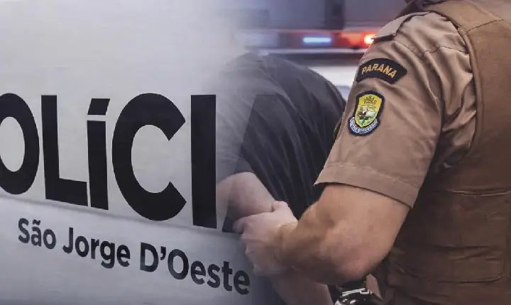 Homem é preso após invadir residência e agredir ex-companheira em São Jorge D’Oeste