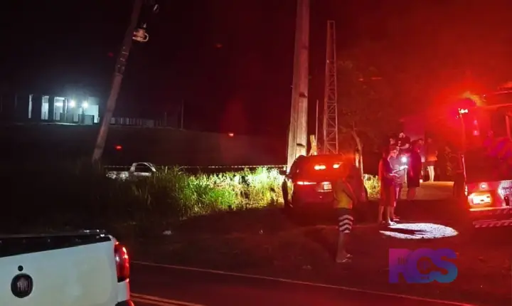 Homem morre em grave acidente na PR-484, em Quedas do Iguaçu