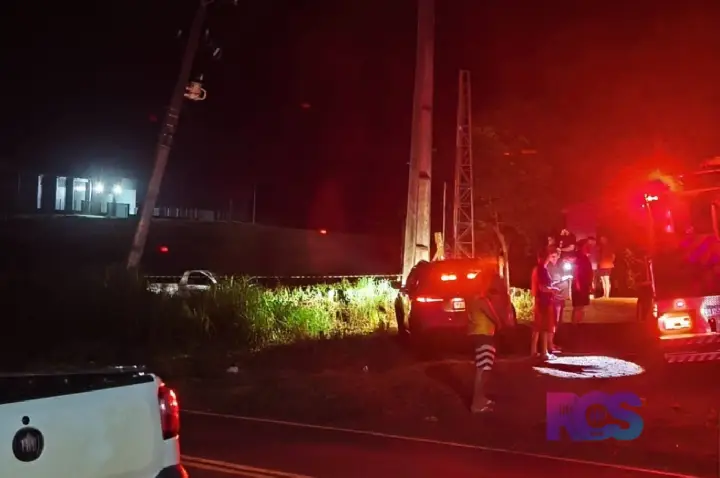 Homem morre em grave acidente na PR-484, em Quedas do Iguaçu