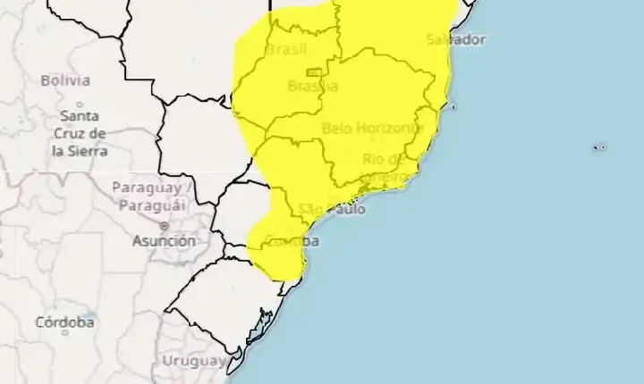 Inmet mantém alerta para o frio; Sul e Sudeste podem ter geada