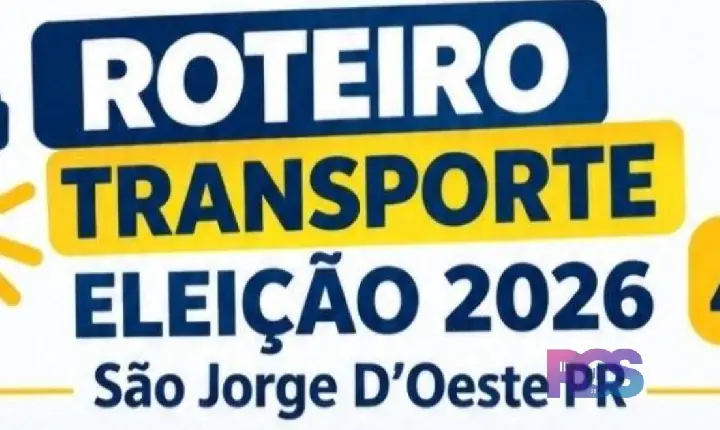 Justiça Eleitoral divulga roteiro de transporte de eleitores em São Jorge D’Oeste