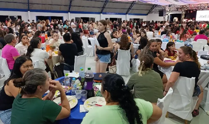 Mais de 1.300 mulheres lotam evento e mostram a força feminina em São Jorge D’Oeste