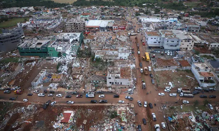 Mais de uma semana após o tornado, três vítimas seguem na UTI e número de mortos chega a sete no Paraná