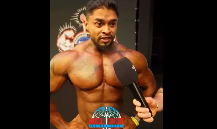 Marcos Terres, de São Jorge D’Oeste, conquista título overall na Mansall Contest Brasil e se torna novo atleta profissional do fisiculturismo