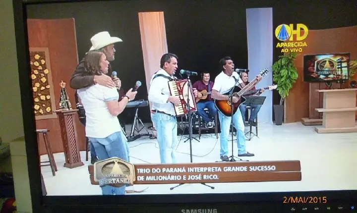 Memória que emociona: sanjorgenses brilharam na TV Aparecida há 11 anos