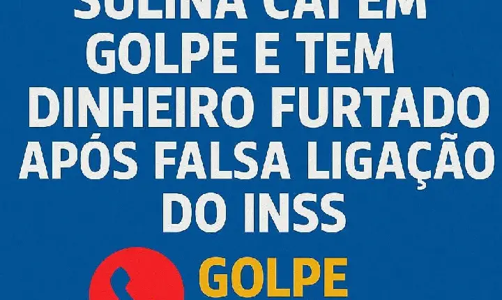Moradora de Sulina cai em golpe e tem dinheiro furtado após falsa ligação do INSS