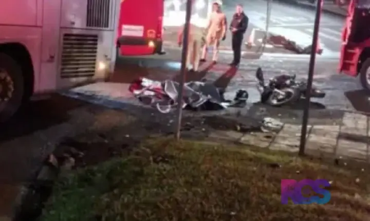 Motociclista morre após colisão com ônibus em Pato Branco