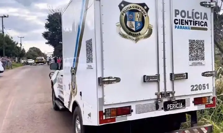 Motociclista morre após colisão traseira contra caminhão na zona rural de Dois Vizinhos