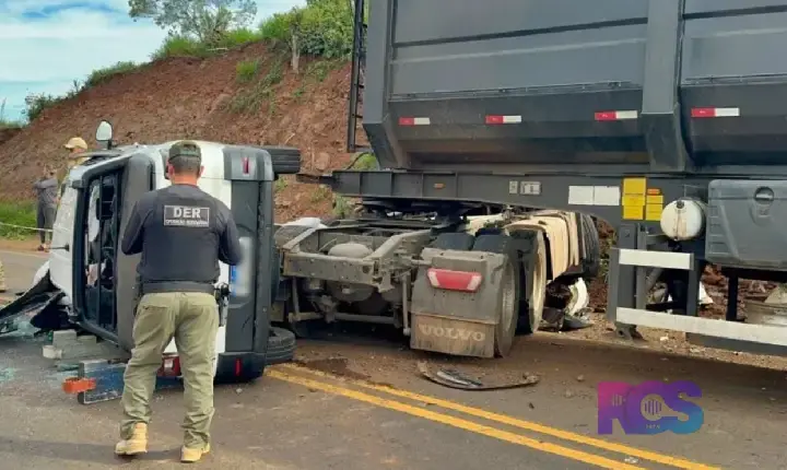 Mulher morre e quatro pessoas ficam feridas em grave colisão na PR-180, em Francisco Beltrão