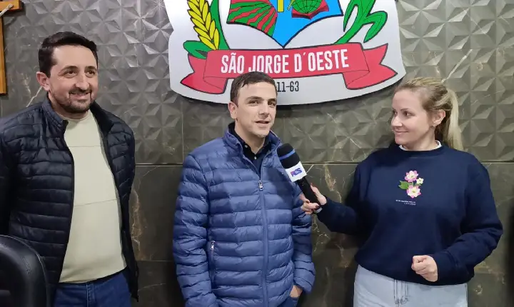 Nesta sexta-feira, 19 de junho, o deputado federal Aliel Machado esteve em São Jorge D'Oeste